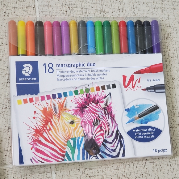 Lot of Artist Marker Sets with Color Therapy Coloring Book, Excellent Condition - Picture 8 of 16